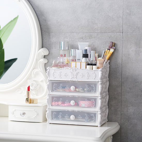 BESTSELLER Transparent Makeup Organizer Cosmetic Storage Box - Swefashionstore