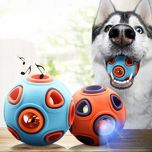 Leuchtender Hundespielzeugball