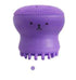 Cartoon octopus silicone wash brush foaming cleansing brush Manual facial massage brush cleansing brush brush bubbler