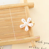 Slip-on Pearl Bow Hair Clip - Swefashionstore