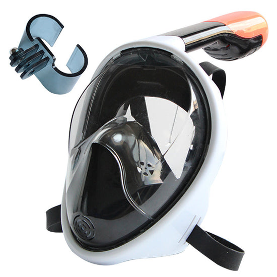 SUMMER FUN Snorkeling Full Face Silicone Gopro Anti-fog Goggles - Swefashionstore