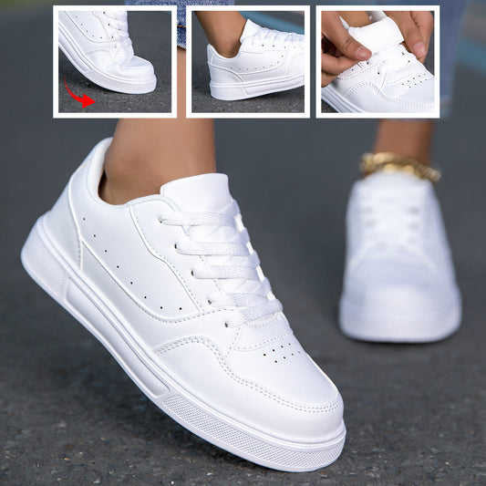 Atmungsaktiv Weiß CASUAL Sneaker Atmungsaktiv