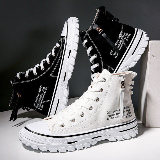 Canvas Breathable Thick Sole Casual Shoes - Swefashionstore