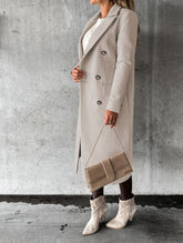 Long Sleeve Lapel Fashion Coat - Swefashionstore