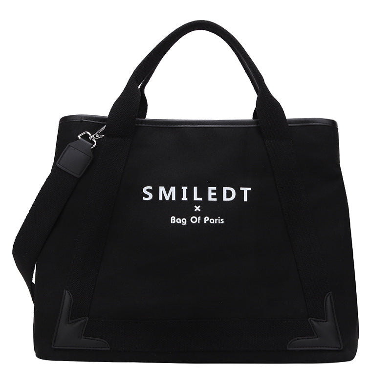Fashion Simple Large Capacity Canvas Handbag - Swefashionstore