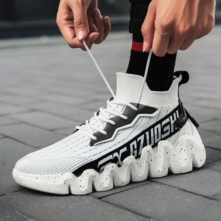 All-Match Net Red High-Top Canvas Sneakers - Swefashionstore