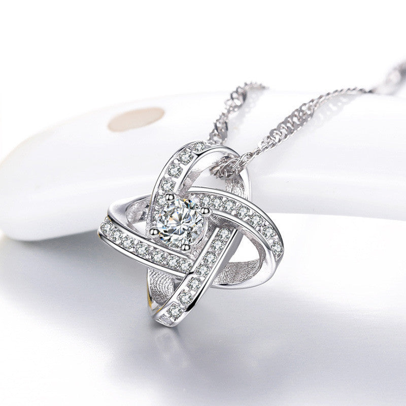 LIMITIERTE EDITION 925 Sterling Silber Halskette für Damen