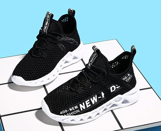 New Mesh Kids Sneakers Lightweight Children Shoes - Swefashionstore