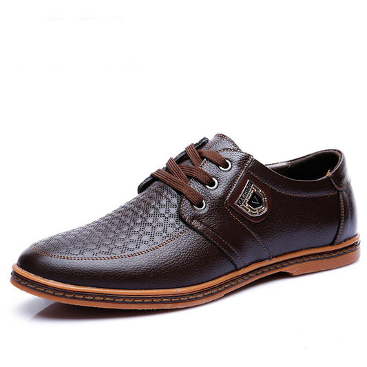Lässige Business-Lederschuhe für Herren