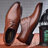 Black Shoes With Pointed Toe For Men - Swefashionstore