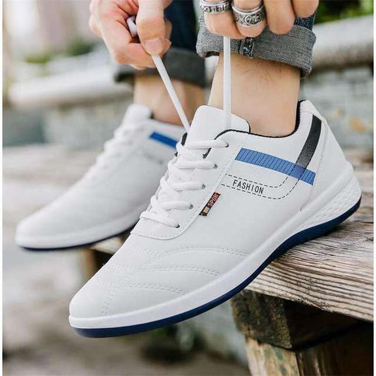 Neue Herren Leder Sport Freizeitschuhe
