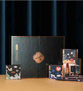 Chinoiserie Eyeshadow Carved Lipstick Set Makeup Set