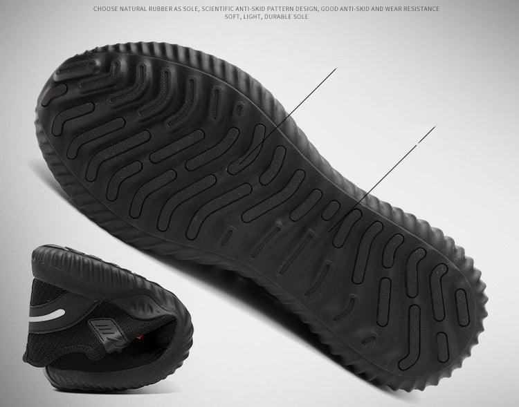 Breathable Safety Shoes Anti-smashing Work Safety Shoes - Swefashionstore
