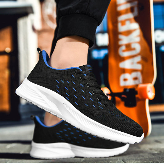 Sportliche, gewebte, ultraleichte Freizeit-Laufschuhe