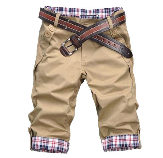 SUMMER Casual Cotton Pants Straight Type Shorts - Swefashionstore