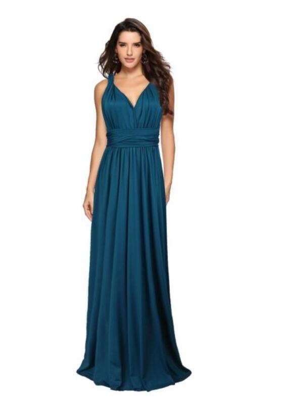 New Stylish Women's Long Party Floor-Length Summer Dress