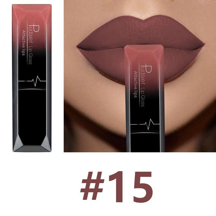 Makeup matte matte lip gloss lipstick - Swefashionstore