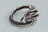 Personalized Retro Domineering Dragon Ring Ring - Swefashionstore