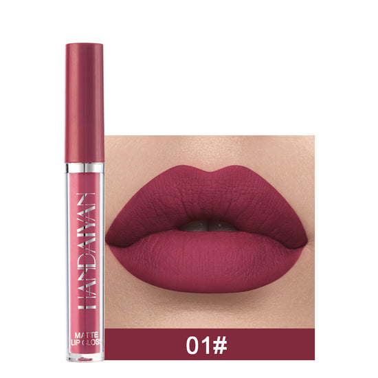 Matte Non-stick Cup Lip Gloss, Non-fading Matte Liquid Lipstick - Swefashionstore