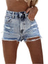 STREET Washed Hipster SLIM Ripped Women&