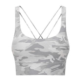 Double Shoulder Strap Shockproof Sports Underwear Women Gather Breathable - Swefashionstore