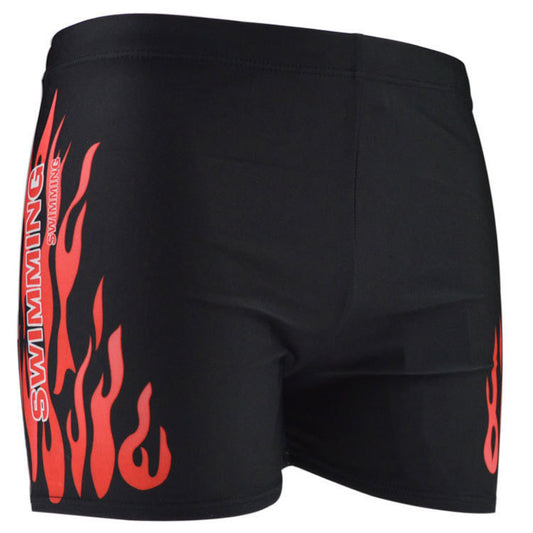 BEST SELLER Men's Swimwear Flame Swimming Trunks