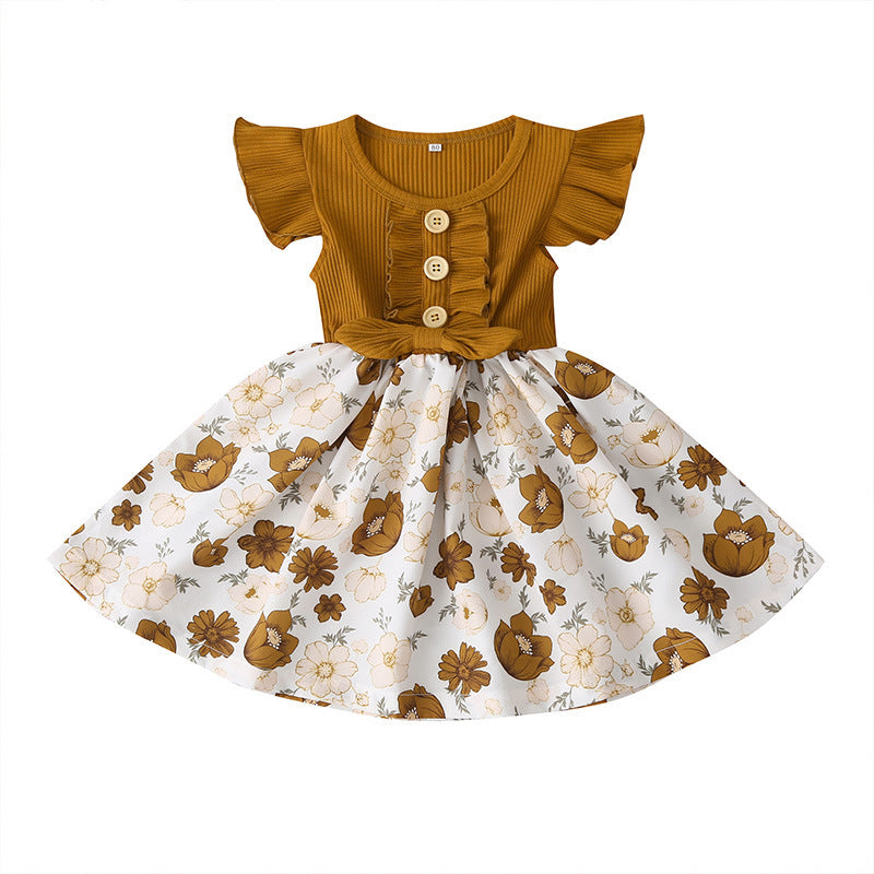 Toddler Kids Baby Girls Clothes Summer Girls Dress - Swefashionstore