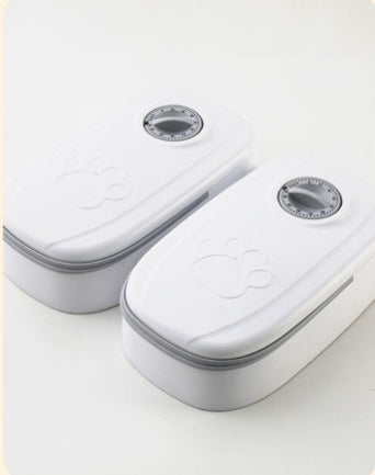 Automatic Pet Feeder Smart Food Dispenser For Cats Dogs Timer Stainless Steel Bowl Auto Dog Cat Pet Feeding Pets Supplies - Swefashionstore