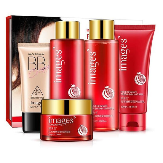 Red pomegranate Yingrun suit Facial Care Set - Swefashionstore