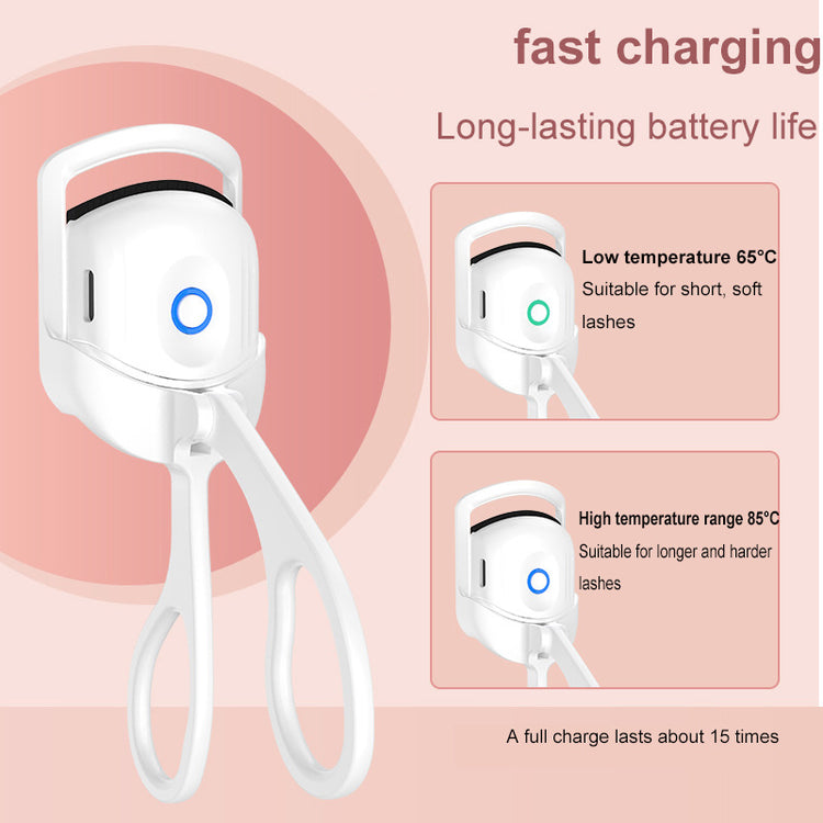 Eyelash Curler Portable Electric Heated Comb - Swefashionstore