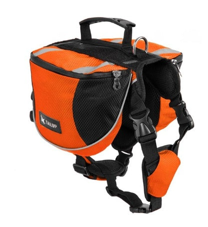 Haustiergeschirr Outdoor mit Rucksack