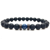 TIGER Eye Stone Bracelet Natural SMOOTH Bracelet - Swefashionstore