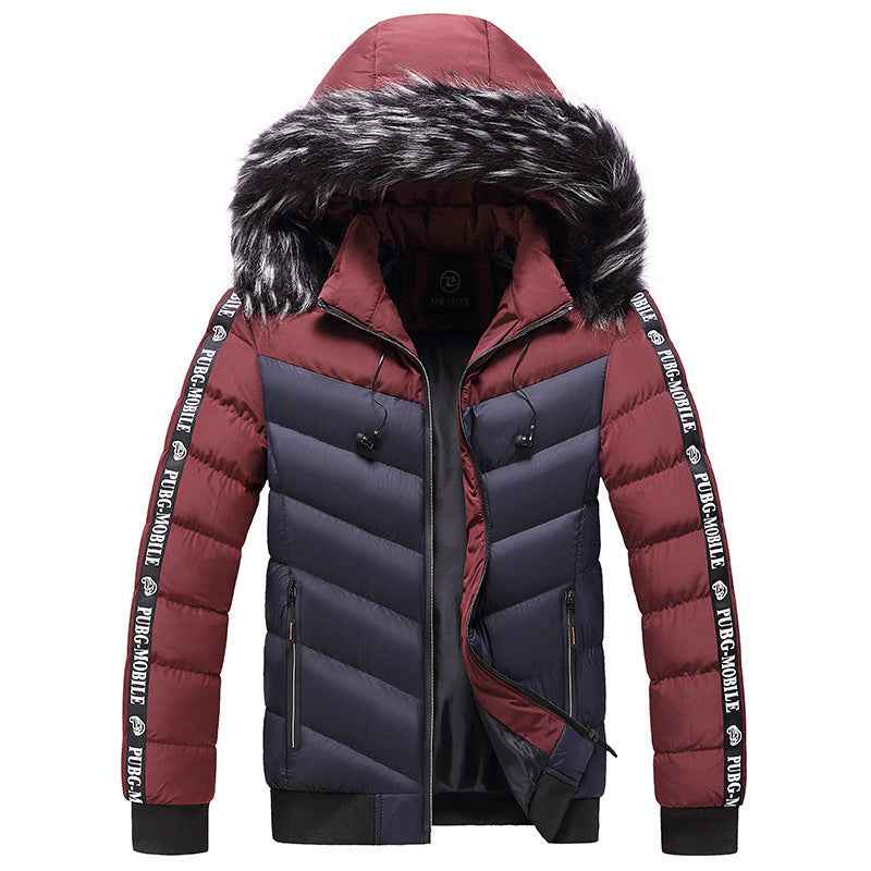 Hooded jacket men&