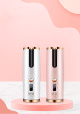 Rechargeable AUTOMATIC Hair Curler Women PORTABLE Hair Curling STYLER - Swefashionstore
