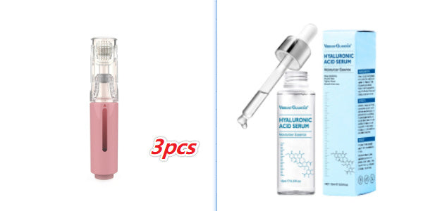 3 In 1 Lip Care Roller Beard Growth Treatment &amp; Serum Applicator