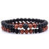 BESTSELLER ZIRCON Bracelet 6mm Natural STONE Beaded - Swefashionstore