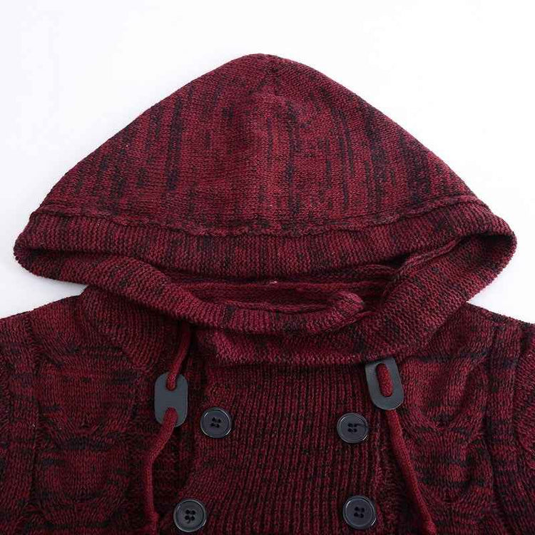 Turtleneck Hooded Sweater - Cozy Style for Every Season