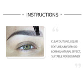 Four-head Eyebrow Pencil Liquid Eyebrow Pencil Tattoo Eyebrow Pencil Eyebrow Pencil 4-head Eyebrow Pencil Four-jaw Eyebrow Pencil - Swefashionstore