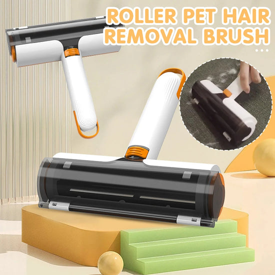 2 In 1 Pet Hair Removal Roller Brush - Swefashionstore