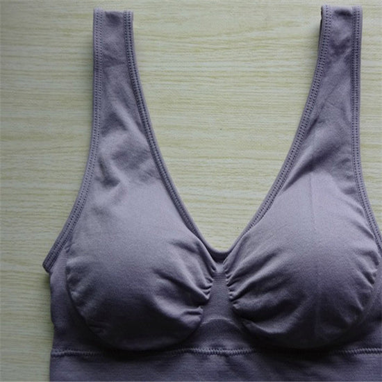Women YOGA Tank Tops SPORTS Bra Workout Fitness - Swefashionstore