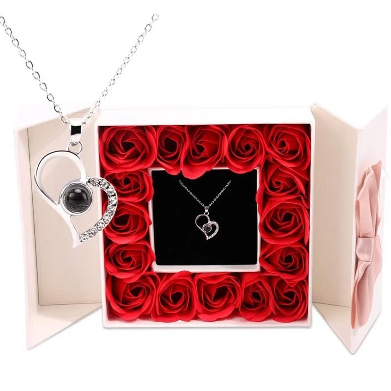 Necklace 100 Languages I Love You Projection - Swefashionstore