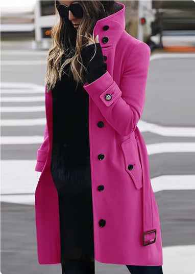 Autumn Winter New Woolen Coat Women&