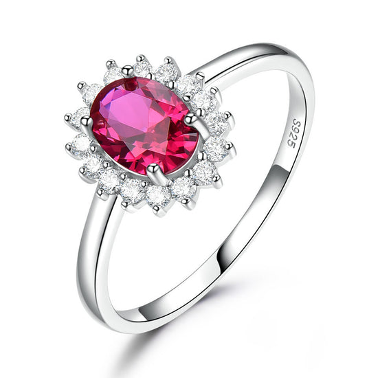 Threecolor Baby Stone Ring Women - Swefashionstore