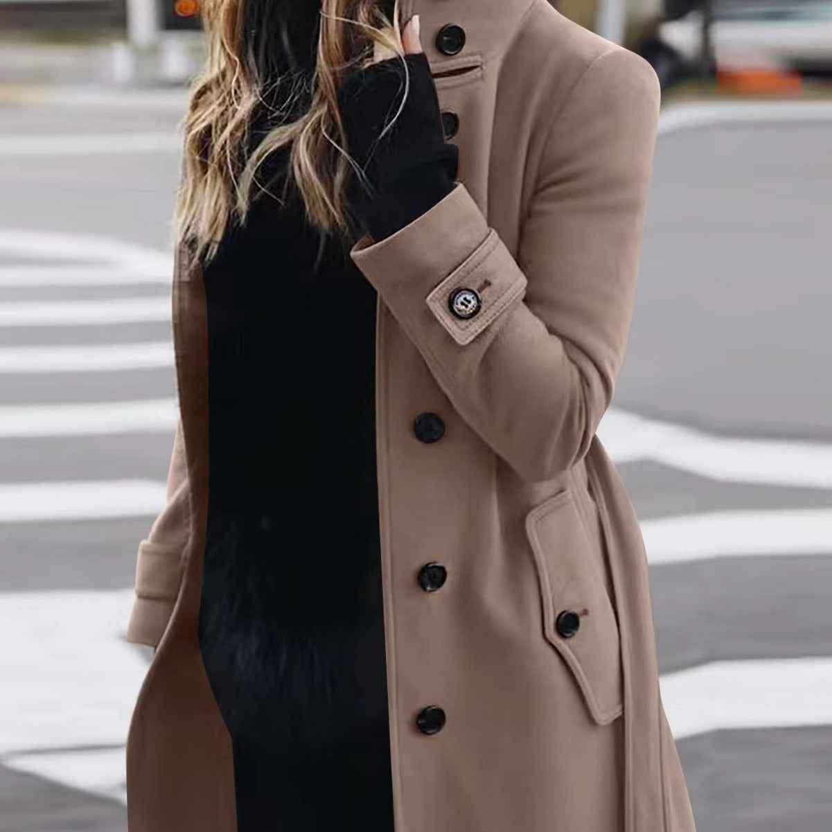 Autumn Winter New Woolen Coat Women&