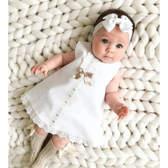 Girls baby sleeveless bow skirt - Swefashionstore