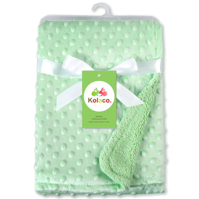 POLAR Dot Baby Blanket NEWBORN Baby Swaddle Wrap