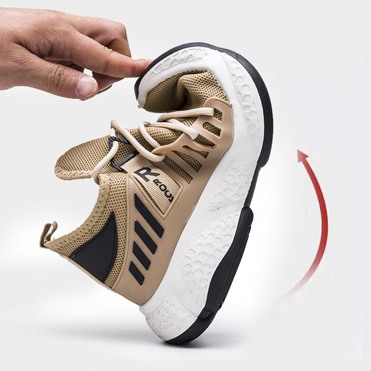 Men Sneakers Breathable Mesh Sports Shoes - Swefashionstore
