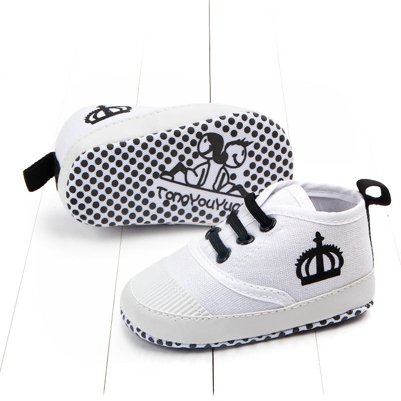 CANVAS Baby Shoes With ELASTIC BANDS