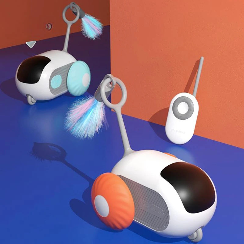 Interactive Cat Car Toy USB Charging - Swefashionstore