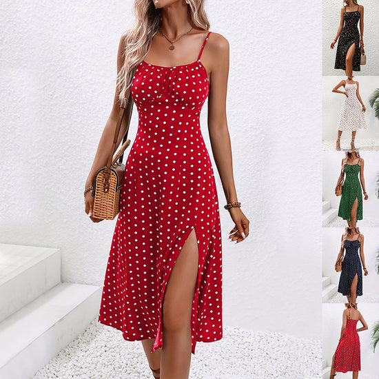 Summer Slit Long Dresses For Womens Clothing - Swefashionstore